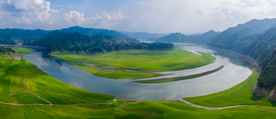 山水河流