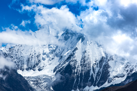 高原雪山