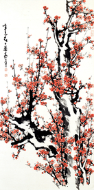 红梅报春