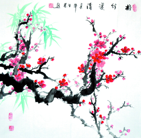 梅竹双清