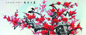 喜上梅梢