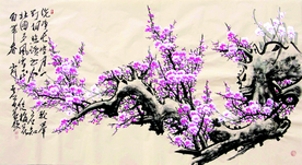 一春浮梦到梅花