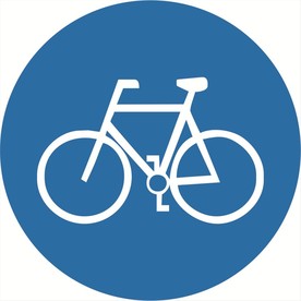 非机动车道图标