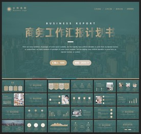 商务会议汇报项目介绍PPT