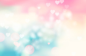 爱心粉色背景 浪漫背景