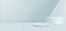 浅色系背景台子