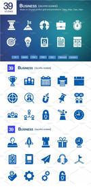 39个商业图形图标