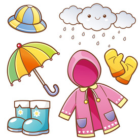 卡通雨具用品