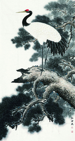 松鹤图