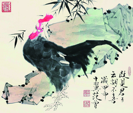雄鸡图