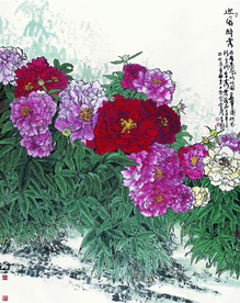 迎风醉露