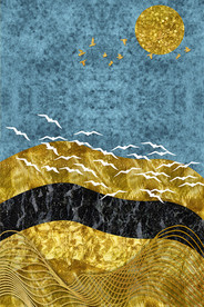 装饰画 晶瓷画 玄关画