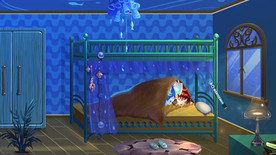 渔大叔家卧室 夜