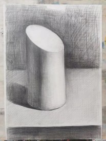 素描圆台