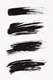 笔刷 展板背景模板