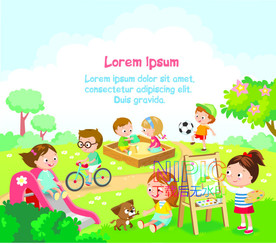 六一儿童节eps素材文件