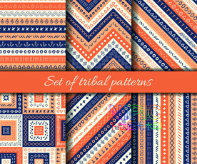 民族花纹eps模板下载