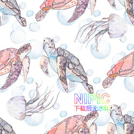 海底世界ai图片