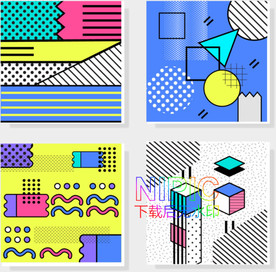 花纹ai模板下载