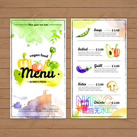 西餐宴会ai背景图