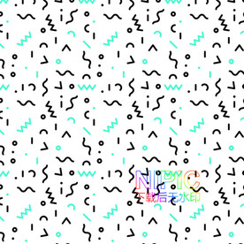 孟菲斯风格eps矢量格式