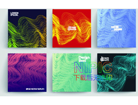 抽象海报eps图片