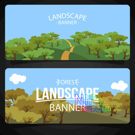 森林地形ai素材文件