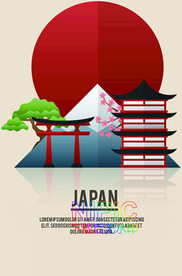 日本元素eps模板下载