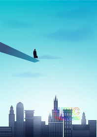 夜晚ai矢量格式