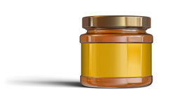 玻璃瓶包装设计样机图