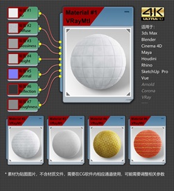 4K超清织物材质贴图