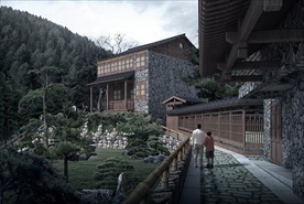 乡村改造乡建商业街建设松树