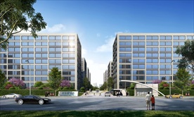 厂房工业园区产业园大门入口效果