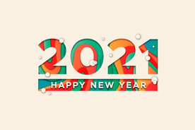 剪纸2021牛年设计背景