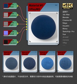 4K超清织物材质贴图