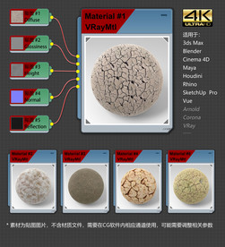 4K超清土壤材质贴图