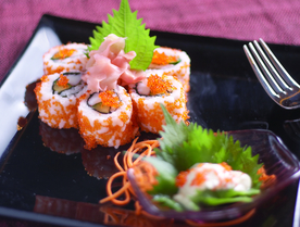 海鲜鱼翅 鲍汁海参 三文鱼刺身