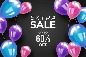 生日背景 节日气球