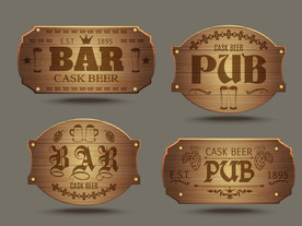 指示牌 门牌 木牌