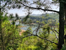 益塘水库景色