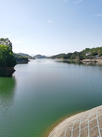 益塘水库 碧水蓝天