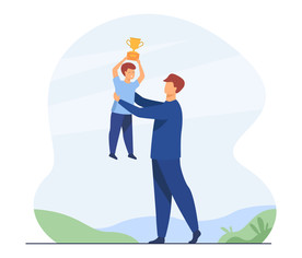 人物插图 扁平办公矢量