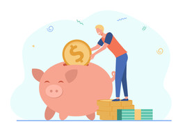 人物插图 扁平办公矢量