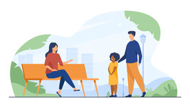 人物插图 扁平办公矢量