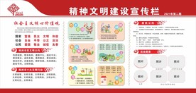 创建文明城市宣传栏