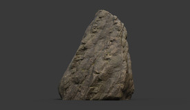 C4D模型岩石假山石头景观石