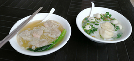云吞面鱼蛋粉