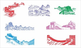 长城 矢量