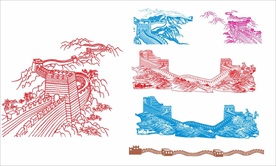 长城 矢量