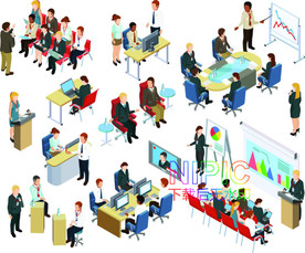 2.5d元素eps背景图